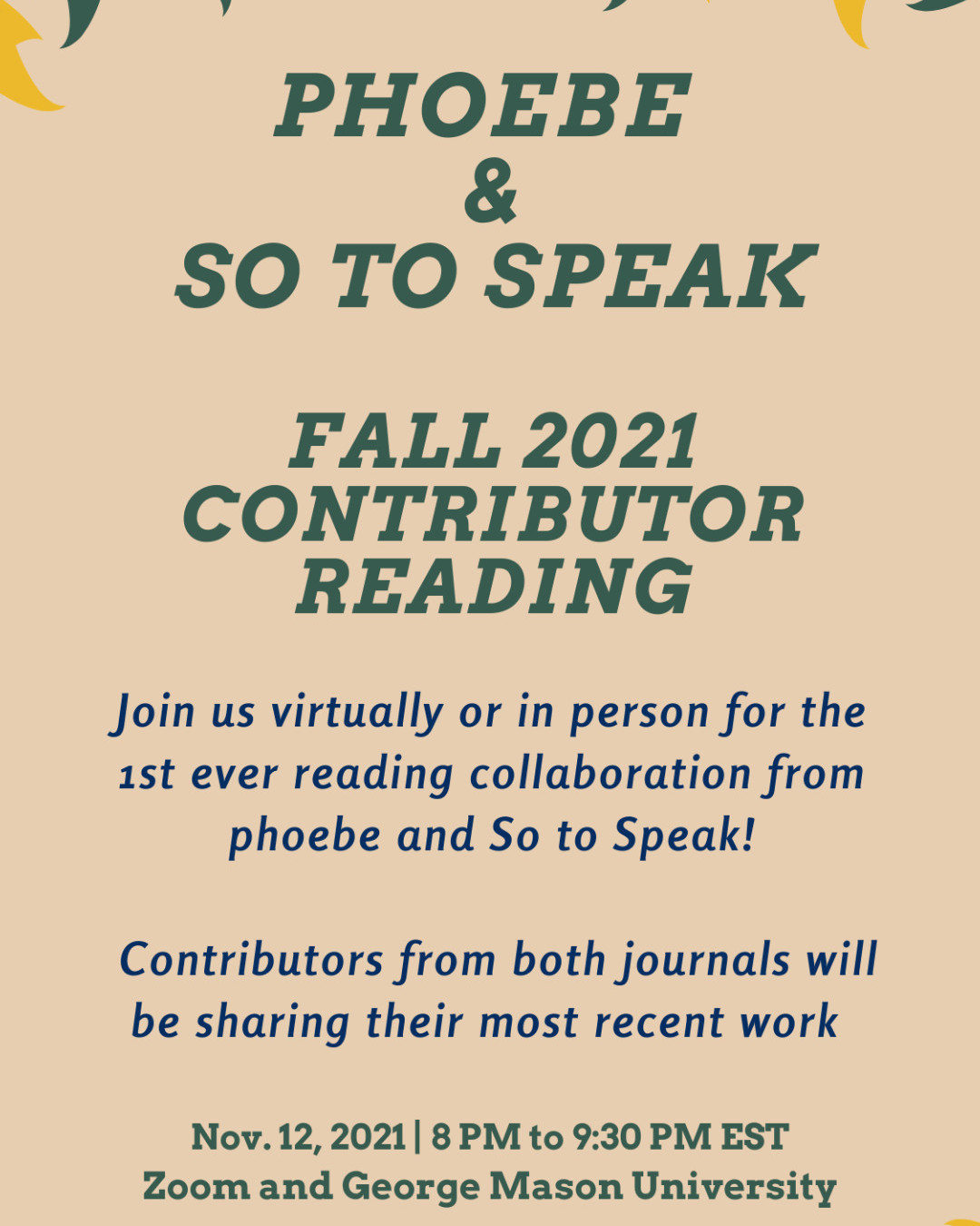 Gmu Fall 2023 Calendar Student Media (@Gmustudentmedia) / Twitter