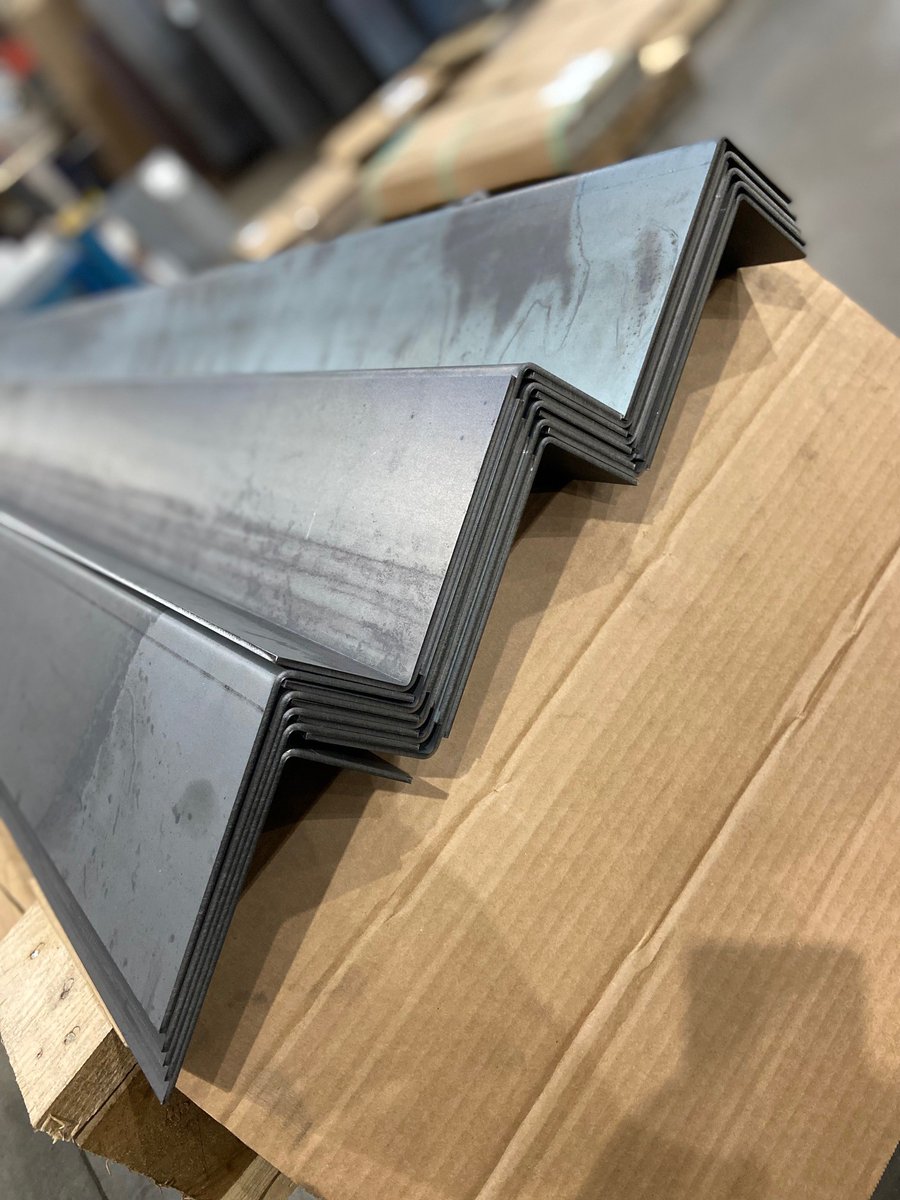 KleinSteel's tweet photo. Looking for an angle that doesn't exist? We can help with that. Contact us today about our Press Brake Processing capabilities today!

#PressBrake #KleinSteelService https://t.co/DcCgnSSlMh