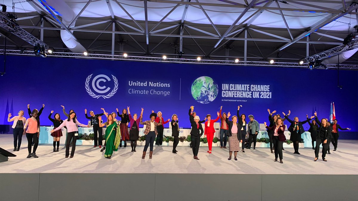 Powerful women at #COP26  

#ActOnTheGAP #WomenLeadingOnClimate