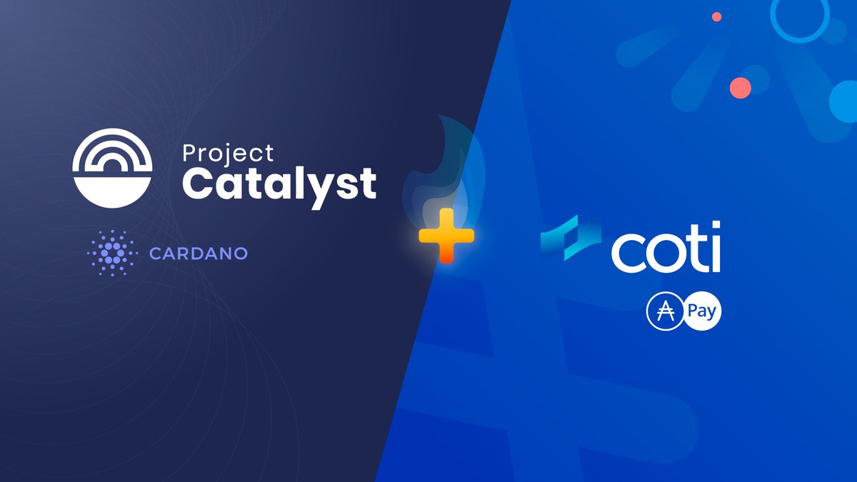 COTInetwork's tweet image. COTI is the first to launch a Catalyst Native fund!

In this endeavor, COTI gains access to a veritable trove of ideas and to a community that can scale up our development and marketing resources.

Read more: medium.com/@cotinetwork/a…

$COTI @CardanoStiftung @InputOutputHK