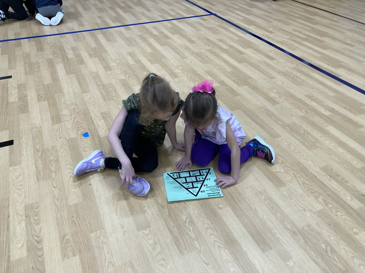 emzhaines's tweet photo. K Ss working together doing a little pyramid warm-up #PhysEd @PrincipalAaronB https://t.co/AoMV3TEIVc