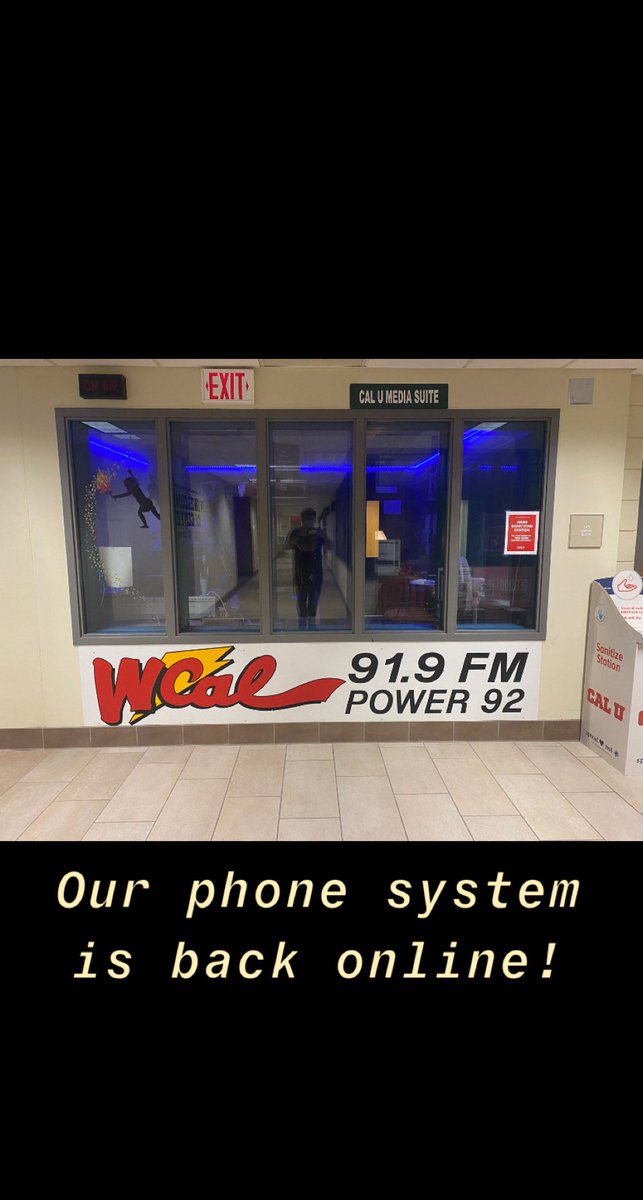 Attention Listeners! Our phone system is back online!