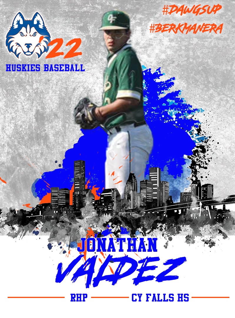 HCUHuskiesBSB's tweet photo. H-Town 🔥’s!! Welcome aboard
hometown RHP @jonvaldez03!!

#DawgsUp #BerkmanEra #NationalSigningDay https://t.co/8ChbO75xrO