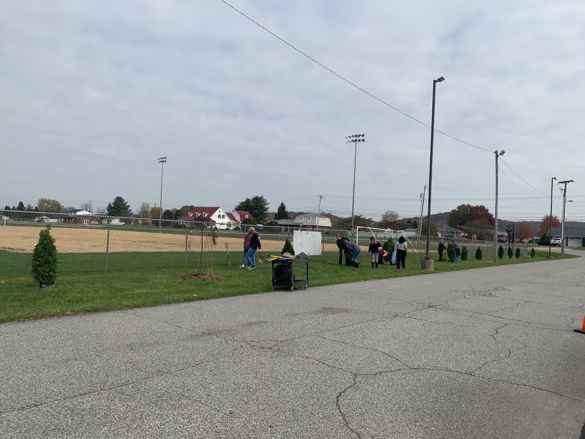 And just like that, our first project us underway!
Be sure to check out the new trees along the "Old 23" entrance at GCHS.
Special thanks to GCSDAA Board Member, Andy Zabrieszack, our friends at Imel's Greenhouse, Carrie Davis, and our FFA students!
It's just the beginning...