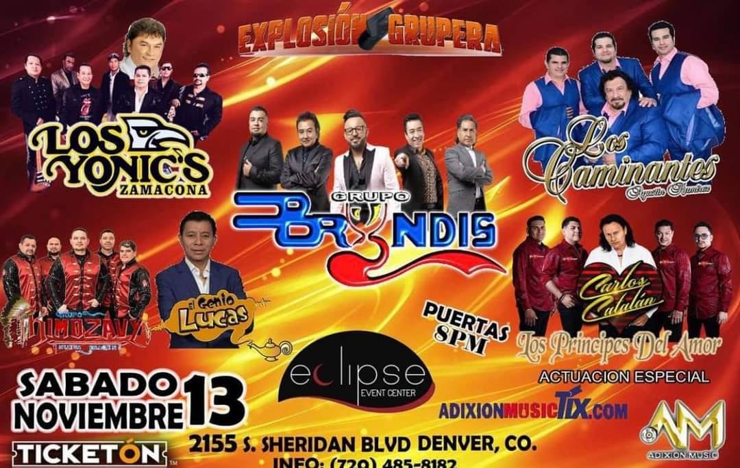 josemarespp2's tweet photo. Sábado 13 Eclipse Club
Denver Col. https://t.co/14VbD5XO0U