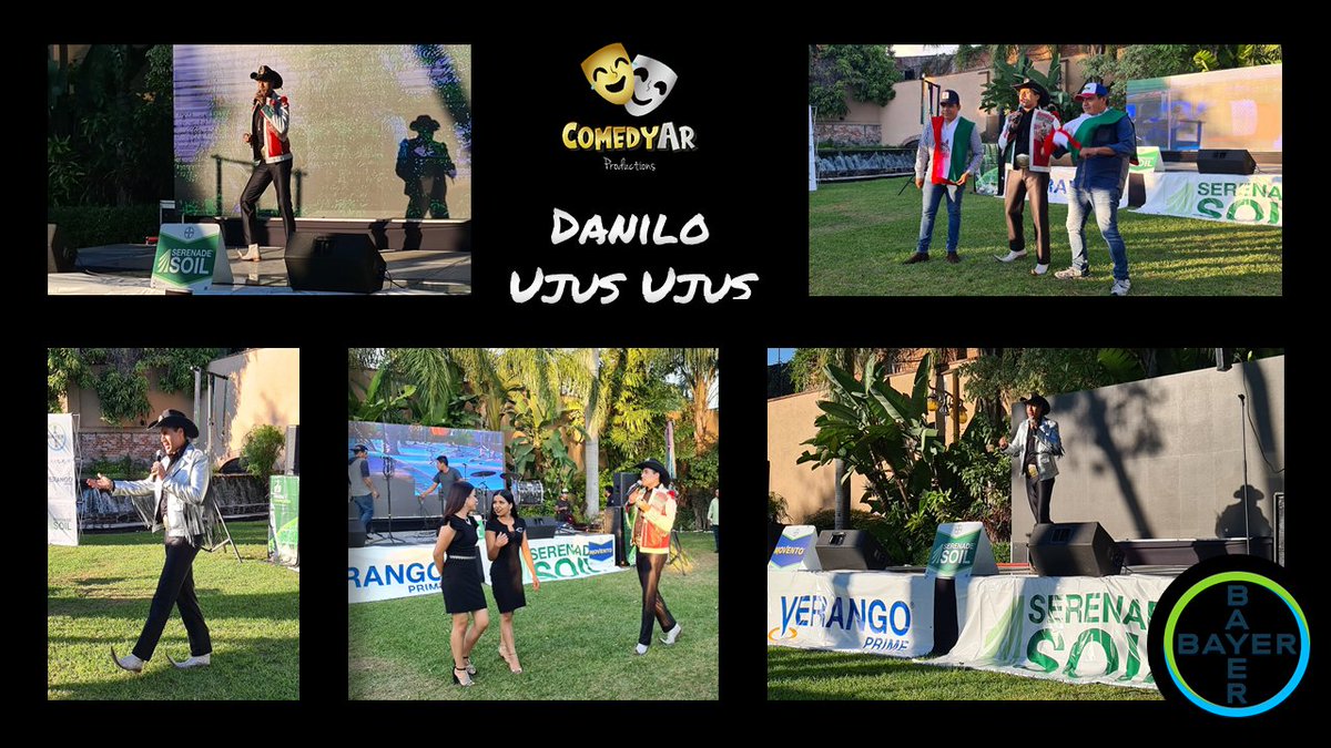 ComedyArProd's tweet photo. Acompañamos a nuestros amigos de Bayer en evento presencial para agricultores.
Tarde llena de diversión y picardía con nuestro querido Danilo Ujus Ujus.
Gracias Diapavision
#generandoemociones
#eventossociales #eventosprivados #comedyar #showtime #presencial #comedia #diversión https://t.co/bSChnaQGeZ
