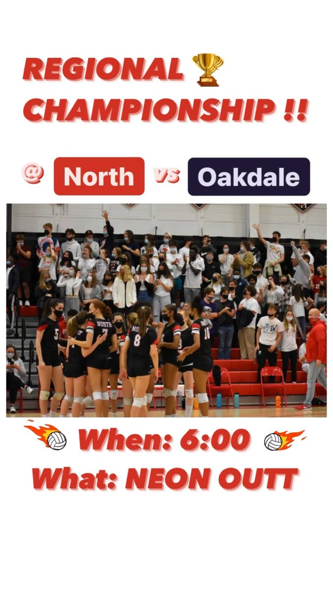 HubsVolleyball's tweet photo. Come out and support NHVB tonight as we take on Oakdale! #HUBPride #NHVB🏐 https://t.co/mXZn5HF9AZ