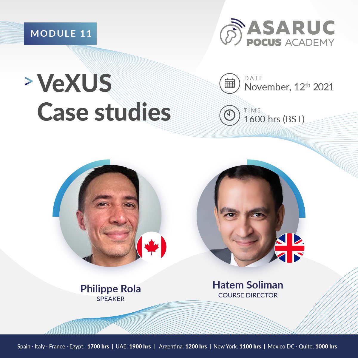 EchoSoliman's tweet photo. Delighted to have the #VeXUS pioneer @ThinkingCC speaking at the #POCUSACADEMY
Always a great pleasure to listen to him and his huge experience in #POCUS
#cardiotwitter
https://t.co/JtTEIn94ds https://t.co/4nNSDuSKT6
