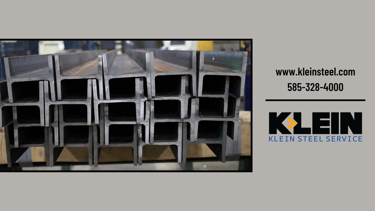KleinSteel's tweet photo. Clean, cut and ready for you! Contact us today for your steel needs.

#KleinSteelService https://t.co/9fI2x6tMl1