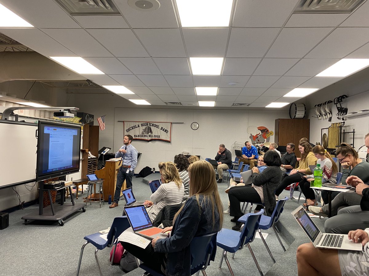 odiep77's tweet photo. Discussion with โฆ@OsceolaBulldogsโฉ staff on NSCAS testing and MAP data with โฆ@_mbrady_โฉ #ESU7 #LeadServeSupport https://t.co/X282s9LSBp