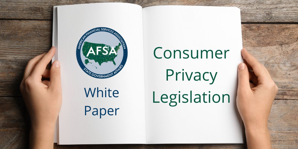 AFSA_DC's tweet photo. .@AFSA_SGA's November White Paper covers consumer privacy legislation and provides background on the CCPA's history and amendments since its enactment. Read the paper now: https://t.co/T6bJnIUS6v https://t.co/wZ6szQvTVs