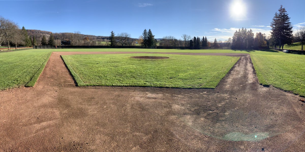 CobleskillBase's tweet image. Special Place to play College Baseball #FallViews #SUNYCoby #FightingTigersBaseball