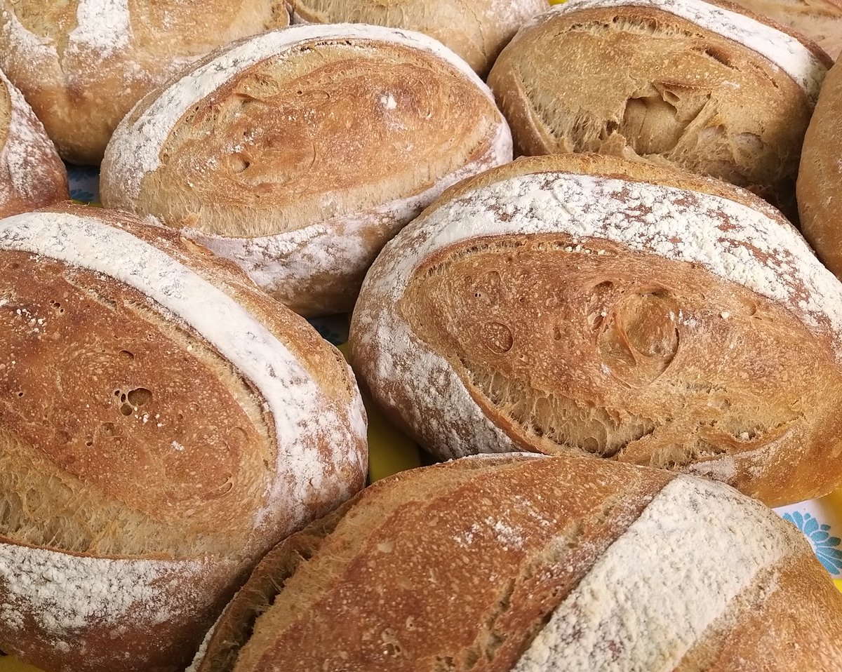 Its welcome back to Claires Bread this coming Sunday at #lenham Country Market.  Made fresh that morning its always a real treat to get warm bread from the market. 

We're open 9am til 1pm