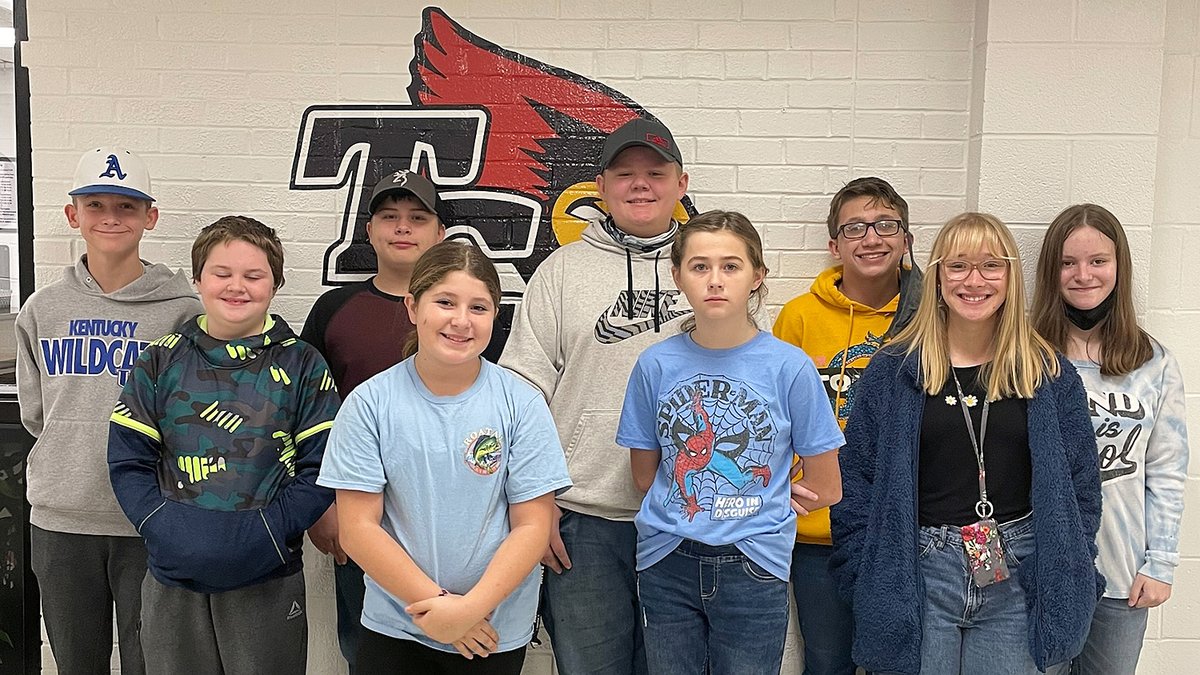 TC_Schools_KY's tweet photo. TCMS students wrote spooky short stories and submitted spooky artwork for a contest during Success Lab in October. The winners were announced this week.
Winning students will have their work displayed at the Taylor County Public Library next week!
#tcpride #tcms #teamTCMS https://t.co/NkBBwo8sey