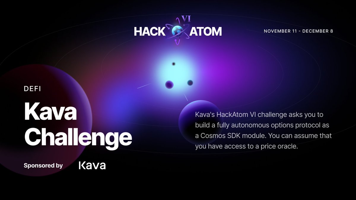 KAVA_CHAIN's tweet image. Kava is excited to be a part of the biggest HackAtom event in @Cosmos history.

Kava is one of the sponsors of #HackAtomVI and Kava Labs will be represented at HackAtom Lisbon by our Community Manager for the EMEA region, @guillecarandini 

More Details ⬇️
