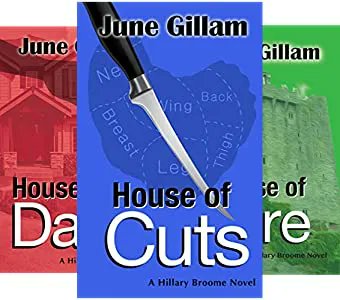junegillam's tweet photo. Hand yourself a crime novel that takes you all the way to Thanksgiving Day. House of Cuts. Hillary Broome Novels, Book 1. https://t.co/m3HMpPnOEp #CrimeFiction #goodbook #firstinaseries #series https://t.co/8V1kWToDhT