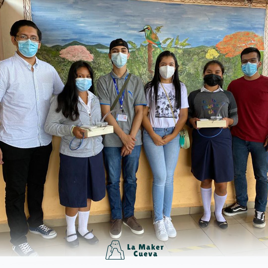 MakerCueva's tweet photo. ✨Agradecemos a la Asociación de Becarios de Suchitoto  por el apoyo brindado. https://t.co/H0jfsQNN1i