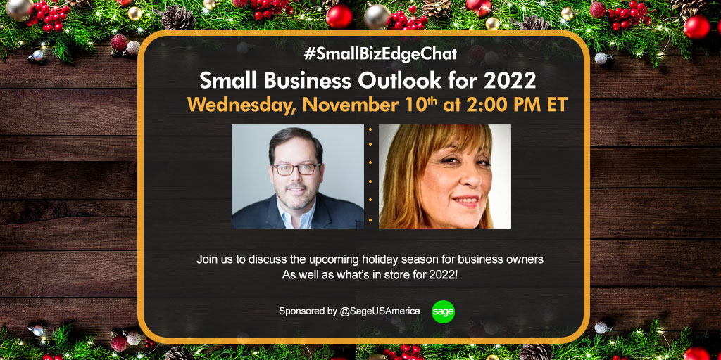 brianmoran's tweet image. I wish everyone a happy, healthy, safe, and prosperous holiday season, and look forward to continuing all of our conversations. #SmallBizEdgeChat #SageInspire #Peace