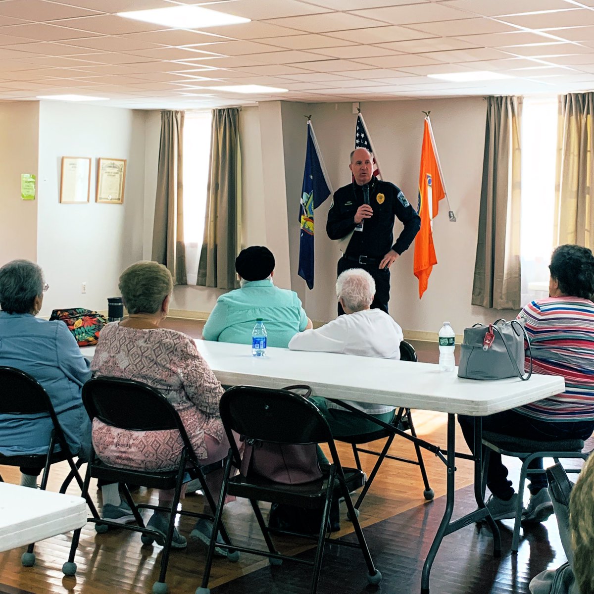 MountHopePolice's tweet photo. We would like to thank the Town of Mount Hope seniors for having Chief Rickard during this week’s meeting. #TownofMountHope #NewYork #ny #orangecounty #orangecountyny #ocny https://t.co/JlyksF7qQp