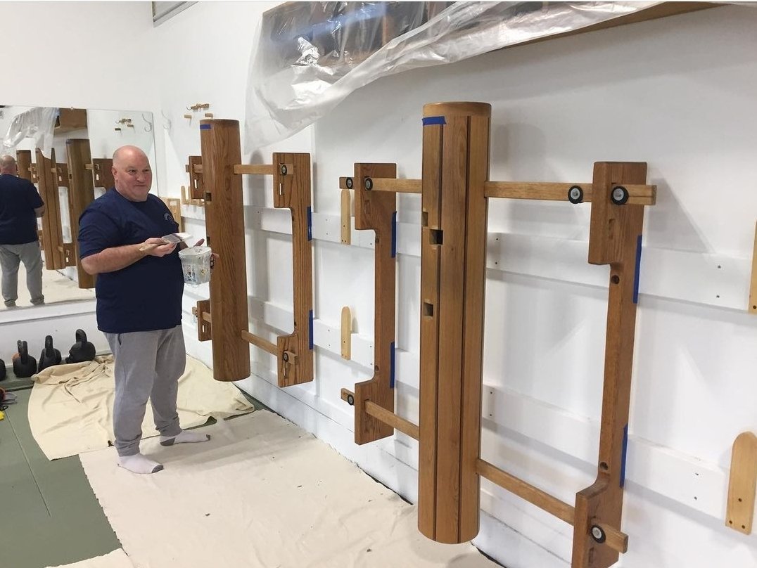 tKentNelson's tweet photo. Getting ready for the next phase of updates to the school, starting with a fresh coat of paint! 
#tkentnelson #kskmartialarts #ksk #jkd #fma #bjj #movementislife https://t.co/sneFRnVUM8