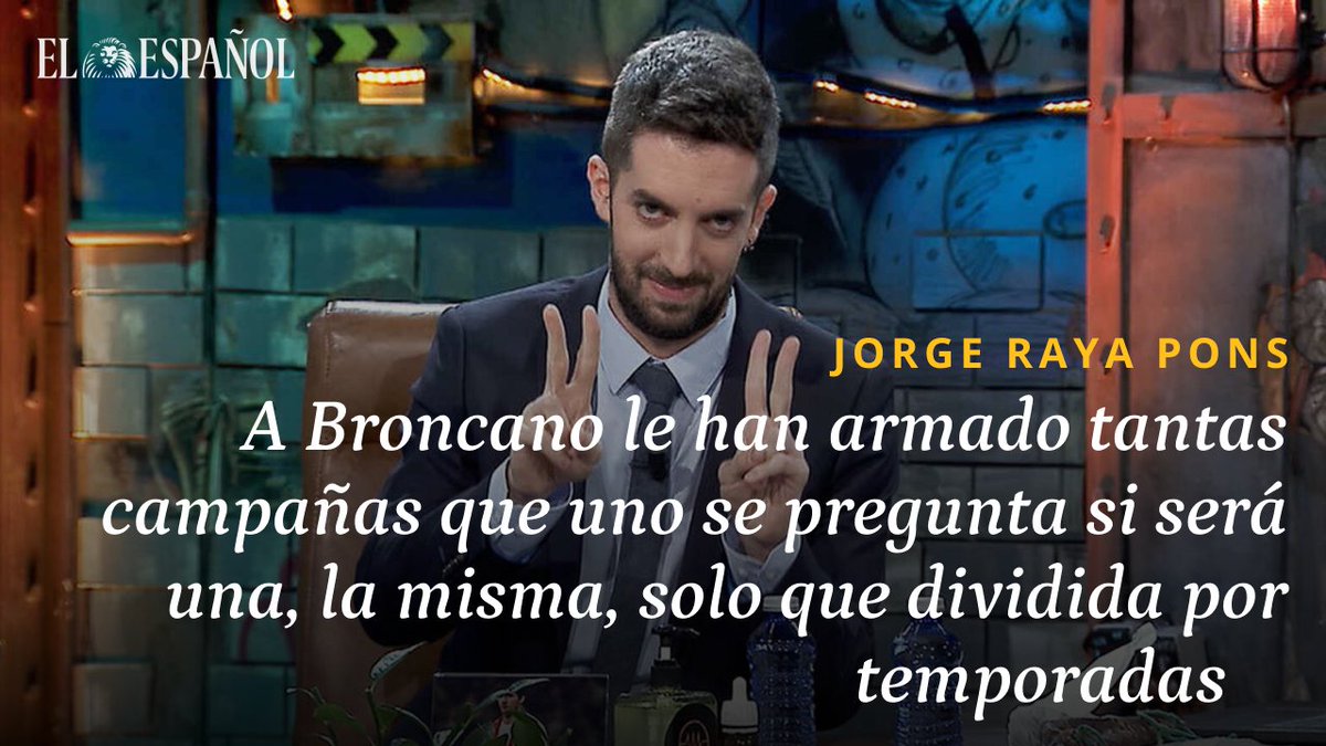 #LaTribuna | ¿Por qué odias a David Broncano?, un artículo de @jorgerayapons elespanol.com/opinion/tribun…