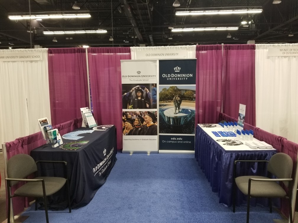 odu_gradschool's tweet image. #abrcms attendees, are you interested in a biomedical sciences PhD program in a commuter-and-military-friendly, maritime and coastal area in Virginia? Search &quot;Old Dominion University&quot; under &quot;Chat with Exhibitors&quot; and visit their virtual exhibit from 2:45-3:30 PM EST. #abrcms2020