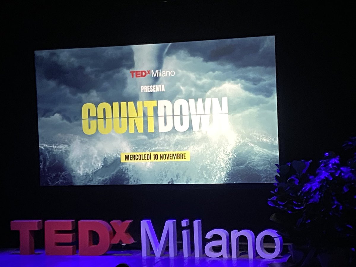 Che emozione essere di nuovo al <a href="/TEDxMi/">TEDxMilano Official</a> #countdown