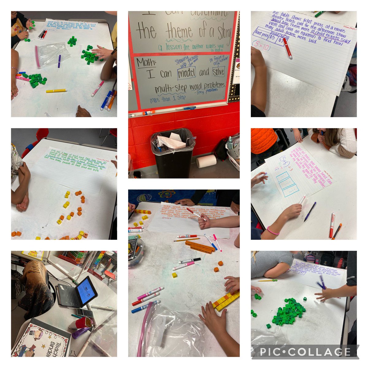 annajones35160's tweet image. Look at this critical thinking &amp;amp; collaboration through problem solving! Complete with manipulatives to model their thinking as they explain! @TCBOE_LES @TCBOE #LeadingTheWay #BackToOurFuture