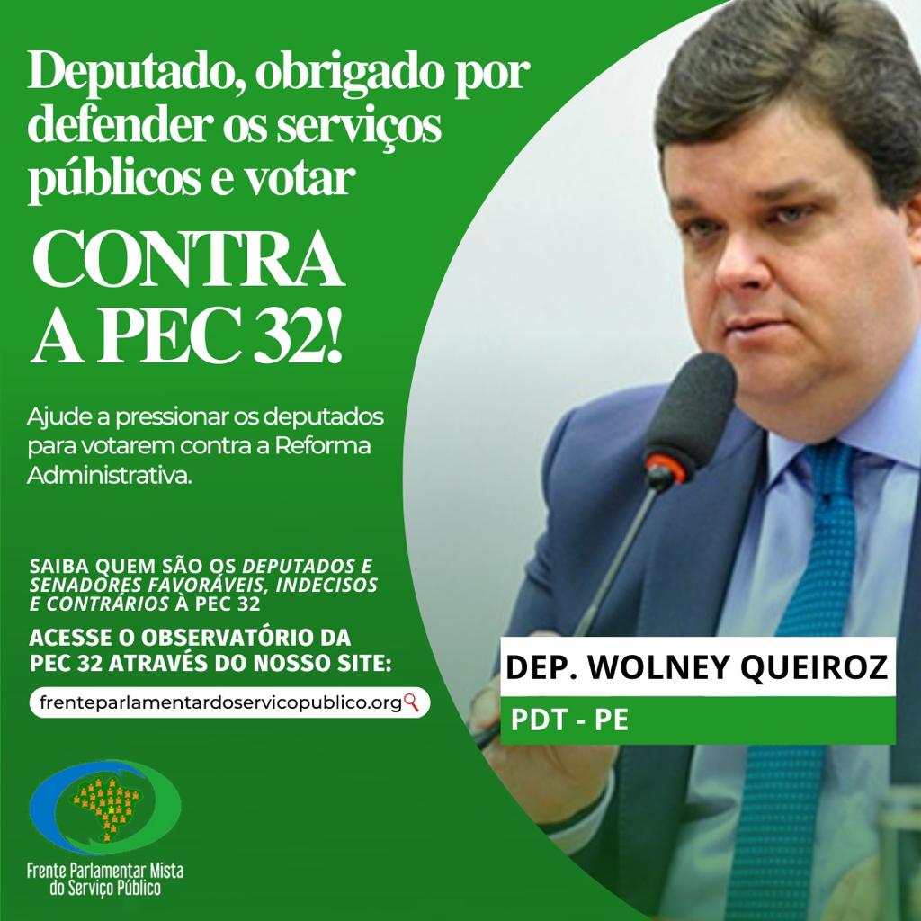 FrenteServicoP's tweet photo. ✊🏽 SEGUIMOS AVANÇANDO! Com o trabalho que está sendo realizado pela Frente Parlamentar Mista do Serviço Público em parceria com as centrais sindicais, entidades de classe e a sociedade civil, conquistamos mais um voto contrário à PEC 32 https://t.co/RAInpVWByd