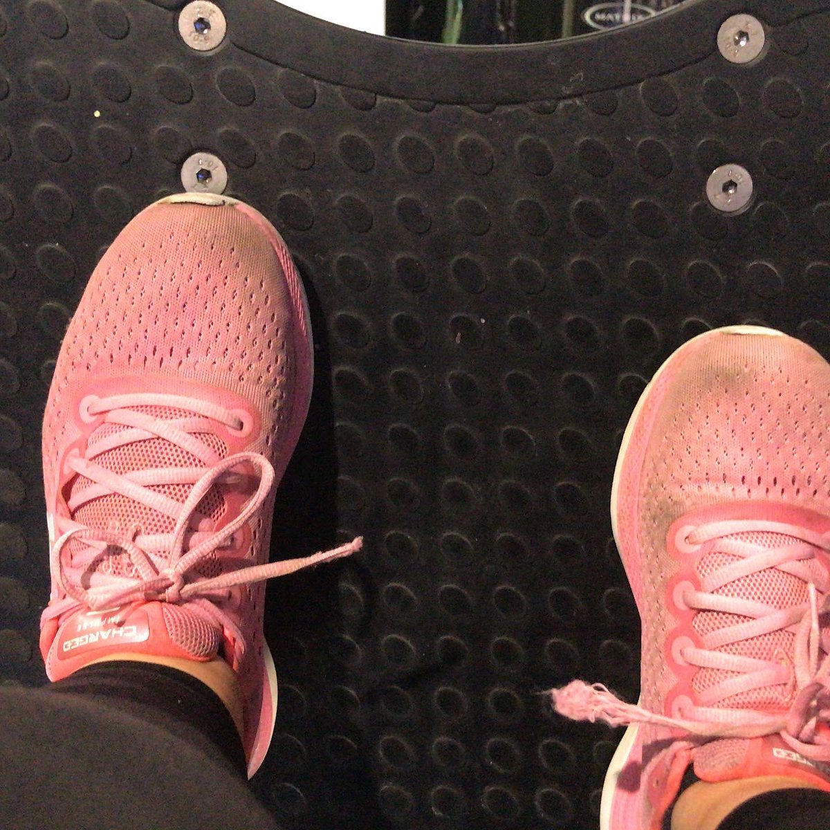 hedge2012's tweet photo. I feel i may of left my brain at work. Came to the gym in my slippers and had to drive home in the traffic I sat in to get to the gym. Having to do it all again with my trainers on my feet this time. #physio #MCLrecovery #gettingstronger https://t.co/dQx98DV9rE