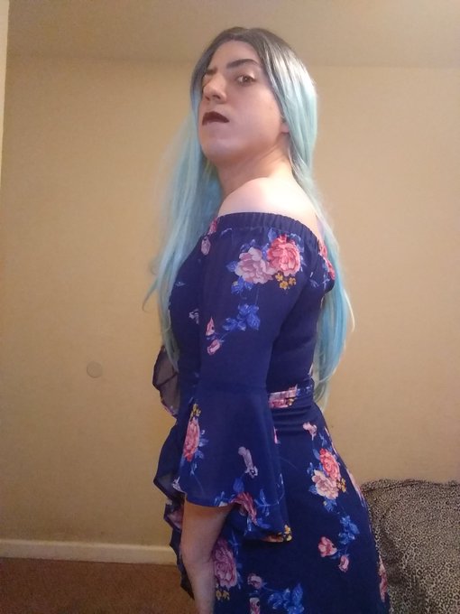 2 pic. This is my favorite dress? #femboi #femboy #feminization #trap #trans #transmodel #dressed #crossdresser
