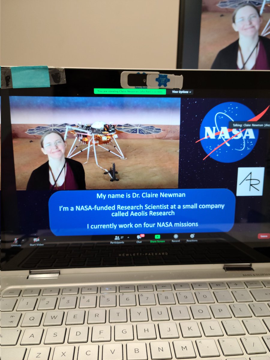 Thank you to our partners, Frontiers of Flight Museum, for providing a Mars NASA talk to our students! <a href="/RISD_STEM4All/">RISD_STEM4All</a> #RISDSTEMWeek21