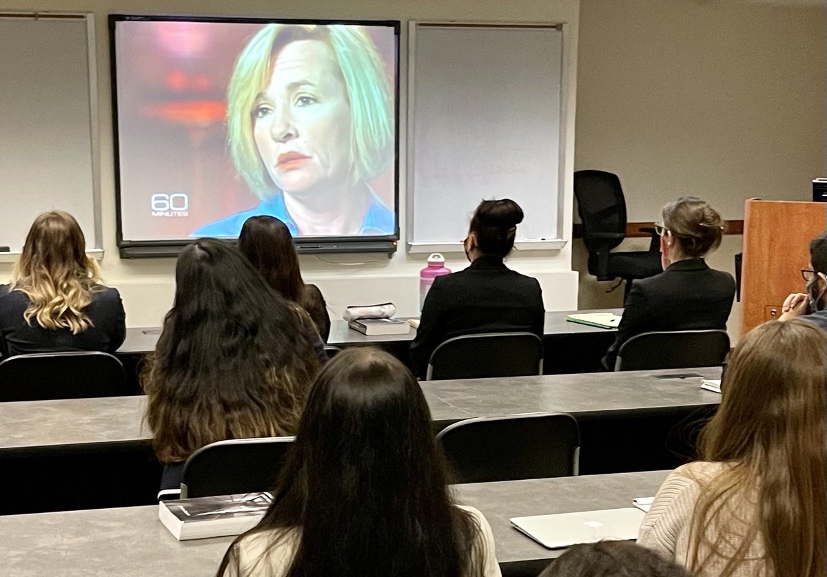Once again educating my students about bad identification procedures with the story of Jennifer Thompson and Ronald Cotton. #XONR8 @Healing_Justice @JThompson0429
