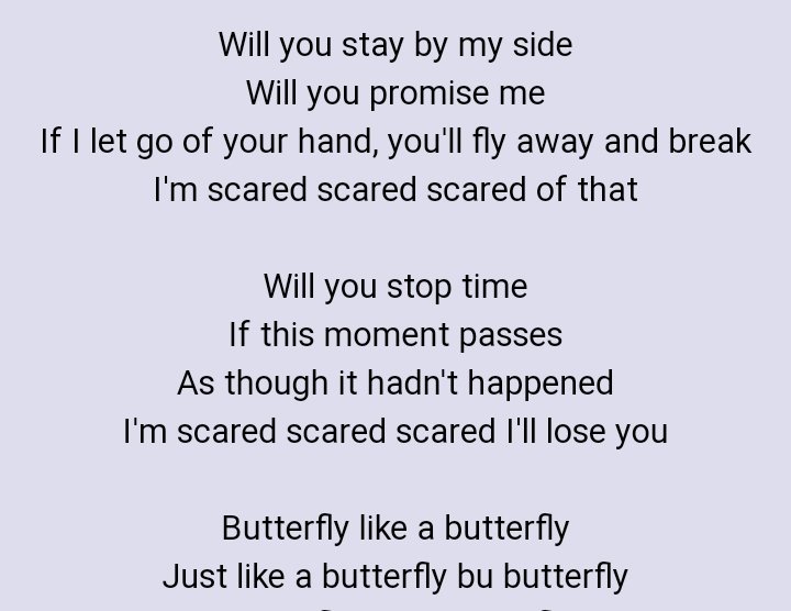 Butterfly Fly Away (lyrics) By Ilovecupcakesomuch On, 49 OFF