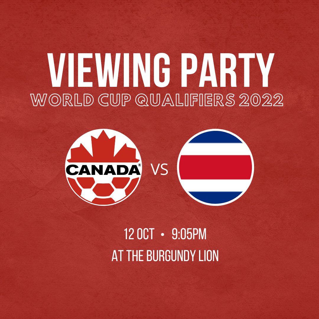 pauldesbaillets's tweet photo. The national men’s team is going for it. @CanadaSoccerEN @CanadaSoccerFR 
As of Tuesday, about 45,000 tix had been sold for Fri WC qualifier in Edmonton. Not in Edmonton, we have a spot for you at the @PubBurgundyLion 
It’s LFG time for the Maple Syrup Boyz!
#canadasoccer https://t.co/i8DMgOo76W