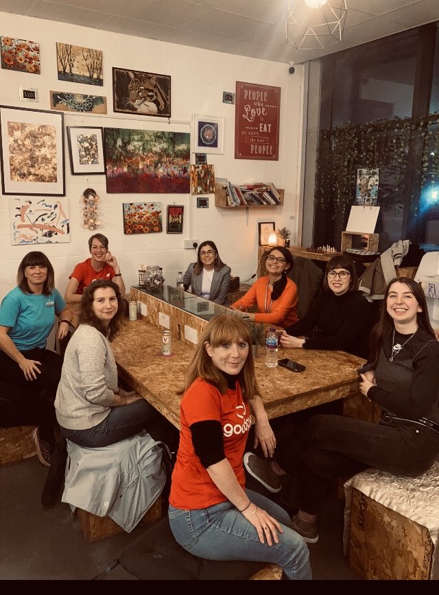 Such a lovely night with ⁦<a href="/ManchesterCares/">Manchester Cares</a>⁩ and ⁦<a href="/GoodGymTrafford/">GoodGym Trafford</a>⁩ - talks of joint working and ⁦<a href="/alexsmith1982/">Alex Smith</a>⁩ we need a Trafford Cares ❤️