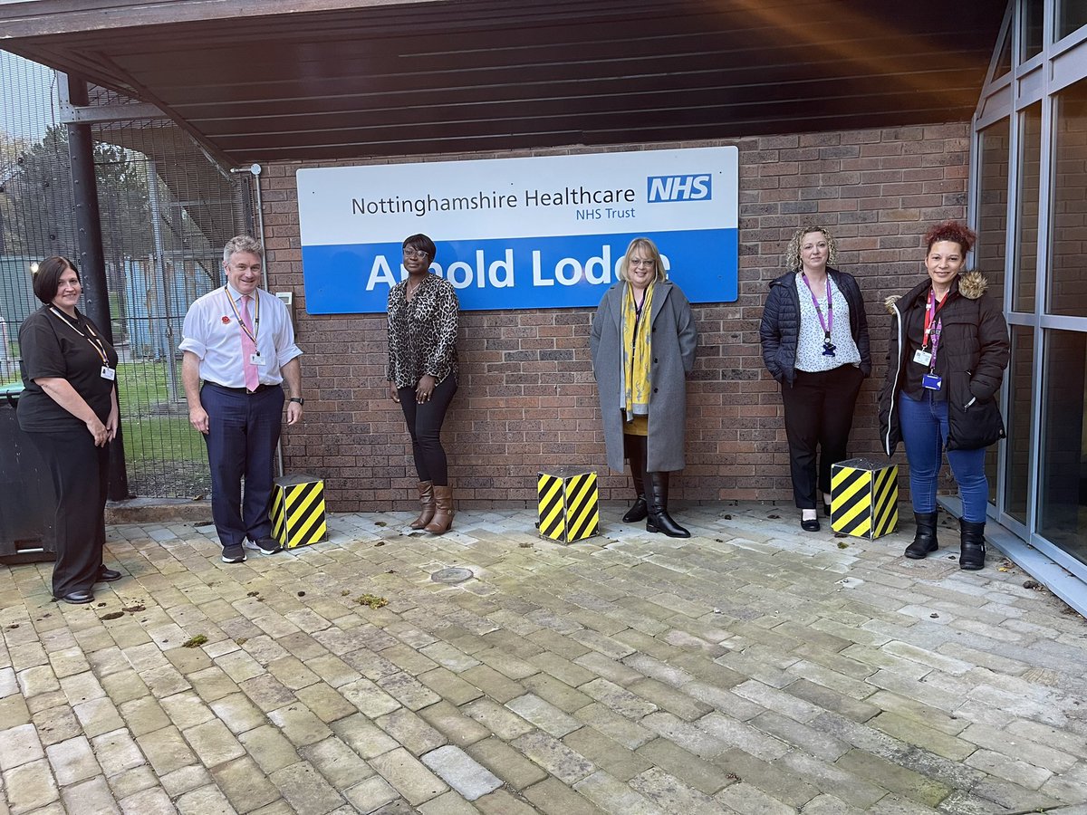 Great to welcome <a href="/IMPACTteamEM/">IMPACT East Midlands</a> Quality Review Team today to Arnold Lodge <a href="/NottsHealthcare/">Nottinghamshire Healthcare</a>. Feedback: Well done to our “passionate” staff for running a “smooth, well-oiled machine” in “calm, clean and spacious environments” on an “absolutely spotless” ward. 😃 <a href="/TashaGC/">Natasha Garraway-Charles 🇹🇹 🇬🇧 she/her</a>
