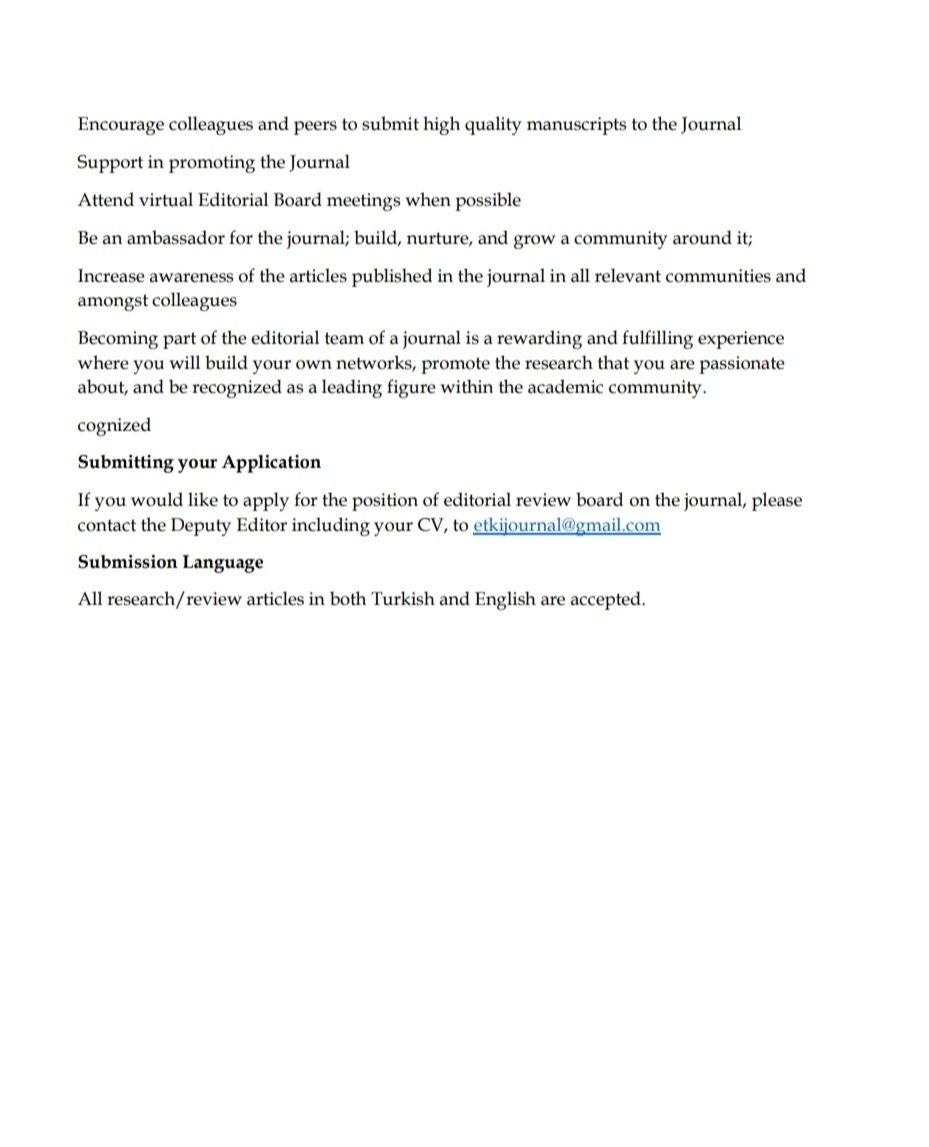 etkijournal's tweet photo. Here is our last #CFP for Literature, Theatre and Culture Studies.

Deadline: 19 November 2021

Edebiyat, Tiyatro ve Kültür İncelemeleri Dergisinin çağrısı ektedir.

Son teslim tarihi: 19 Kasım 2021

Editör kurulunda görev almak isteyenler etkijournal@gmail.com a CV ulaştırabilir https://t.co/I5O4sRWNYh