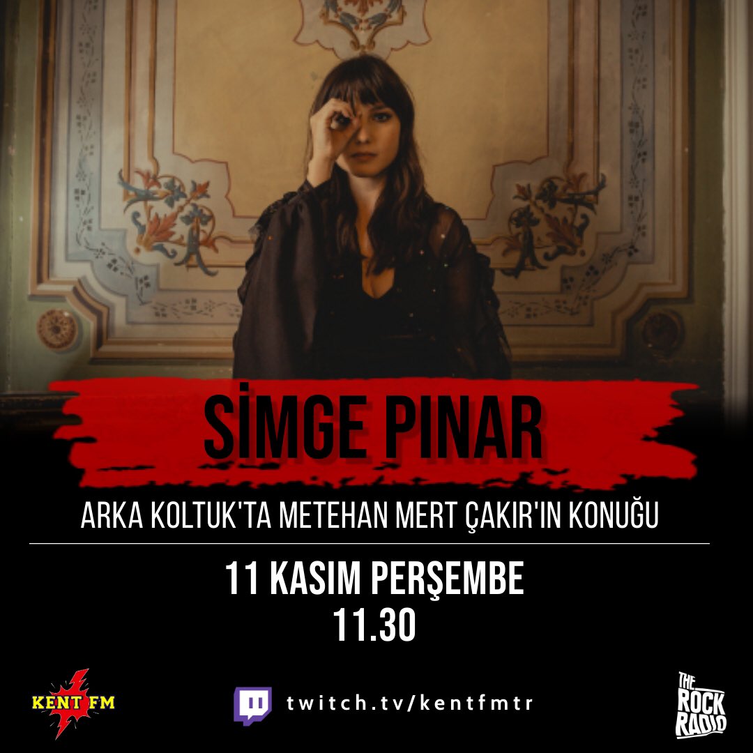 KentFmTR's tweet photo. “Kendim Olmalıyım” isimli yeni şarkısını geçtiğimiz günlerde müzikseverlerin beğenisine sunan @simgepinar, yarın saat 11.30’da, Arka Koltuk’ta @metehancakir’ın konuğu olacak. Kaçırmayın!

🎧 https://t.co/NAQrihU0Hy
🎧 https://t.co/bhSyJNcYT6
👀 https://t.co/rKlYayqLDw https://t.co/5HsgsEQce9