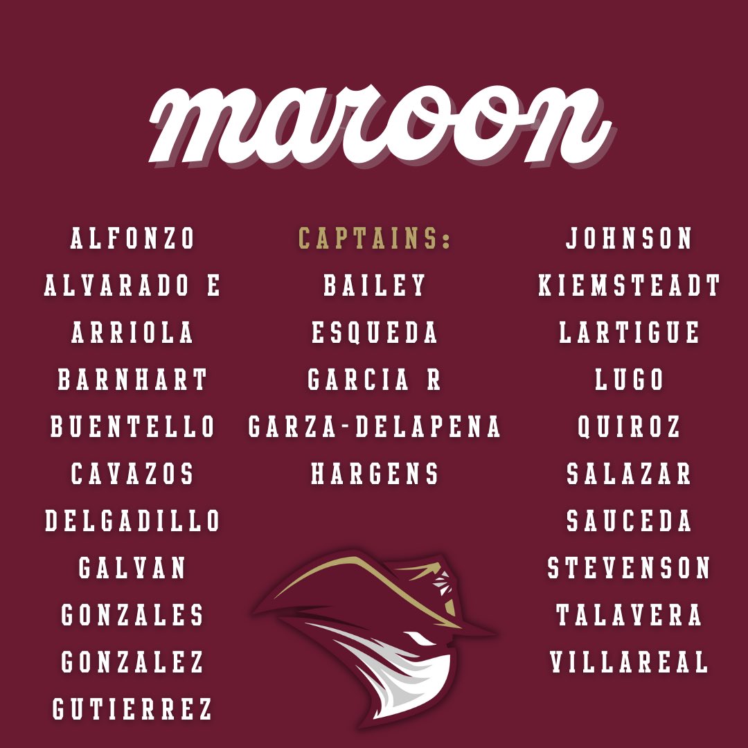 TAMIU_BSB's tweet photo. The first annual @TAMIU_BSB Taco Bowl begins tomorrow! Best of 5 series - Maroon vs. Black - Who will win?! 

Game 1: 11/11
Game 2: 11/12
Game 3: 11/15
Game 4*: 11/16
Game 5*: 11/17

All start times 2:30 p.m.
*If necessary https://t.co/ZyrLH0wNMX
