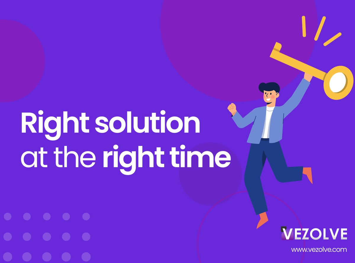 vezolve's tweet photo. VEZOLVE is a leading provider of business solutions tailored to your need.
#vezolve #softwaredevlopment #businesssoloution https://t.co/E3T0KWw4pQ