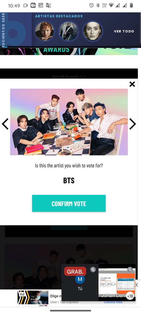 Bantagboyd's tweet photo. Ya votaron en los amas? acuérdense que los chicos van a ir https://t.co/mOxyiB37Rf