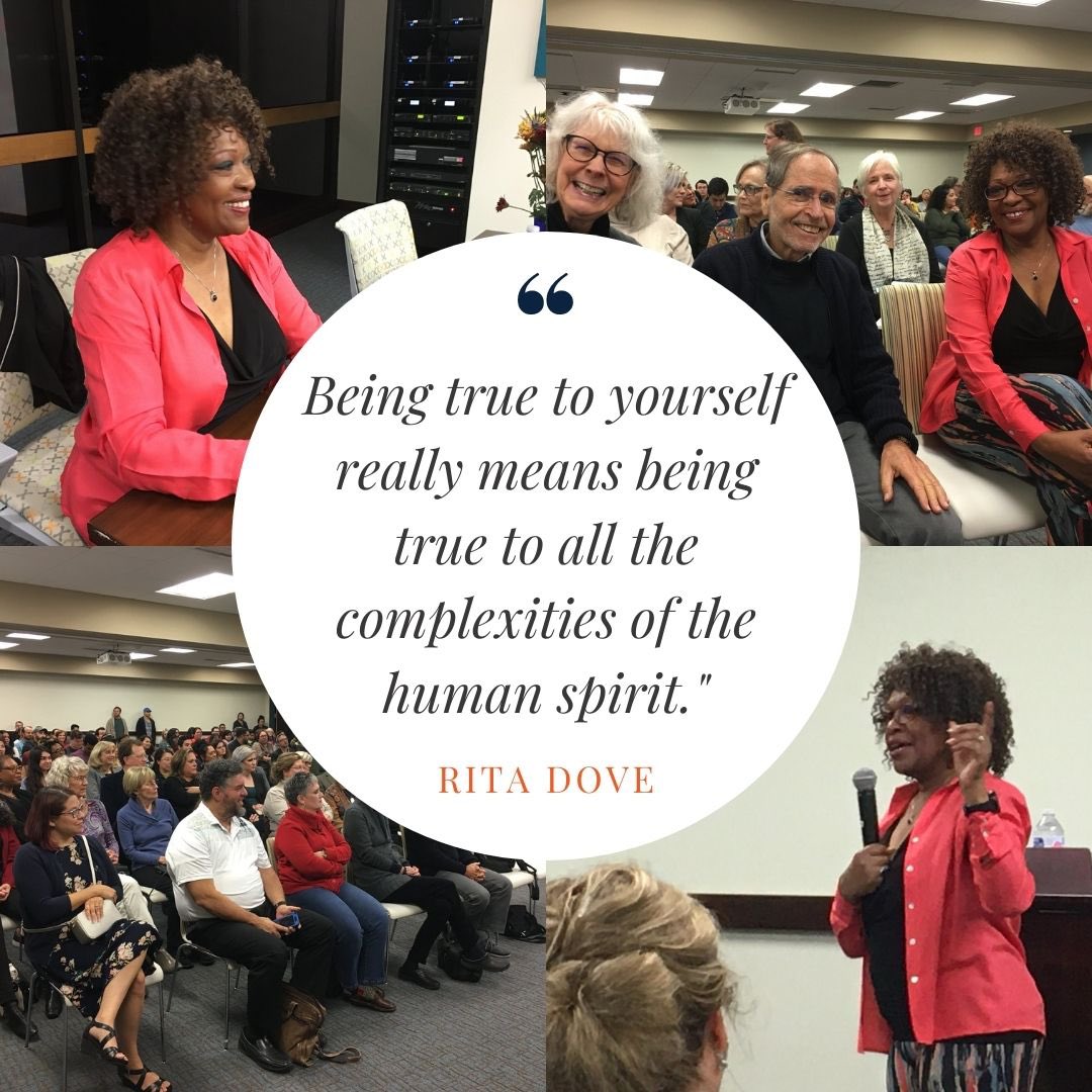 UTSAEnglish's tweet photo. Remember when Rita Dove visited us in 2019? What a great event! If you were there: what was the most memorable part?
#waybackwednesday #RitaDove #poetlaureate #UTSA #UTSAEnglish #UTSAEvents #UTSA23 #UTSA24 #UTSA25 #UTSAGuest https://t.co/DIAG4PCjx9