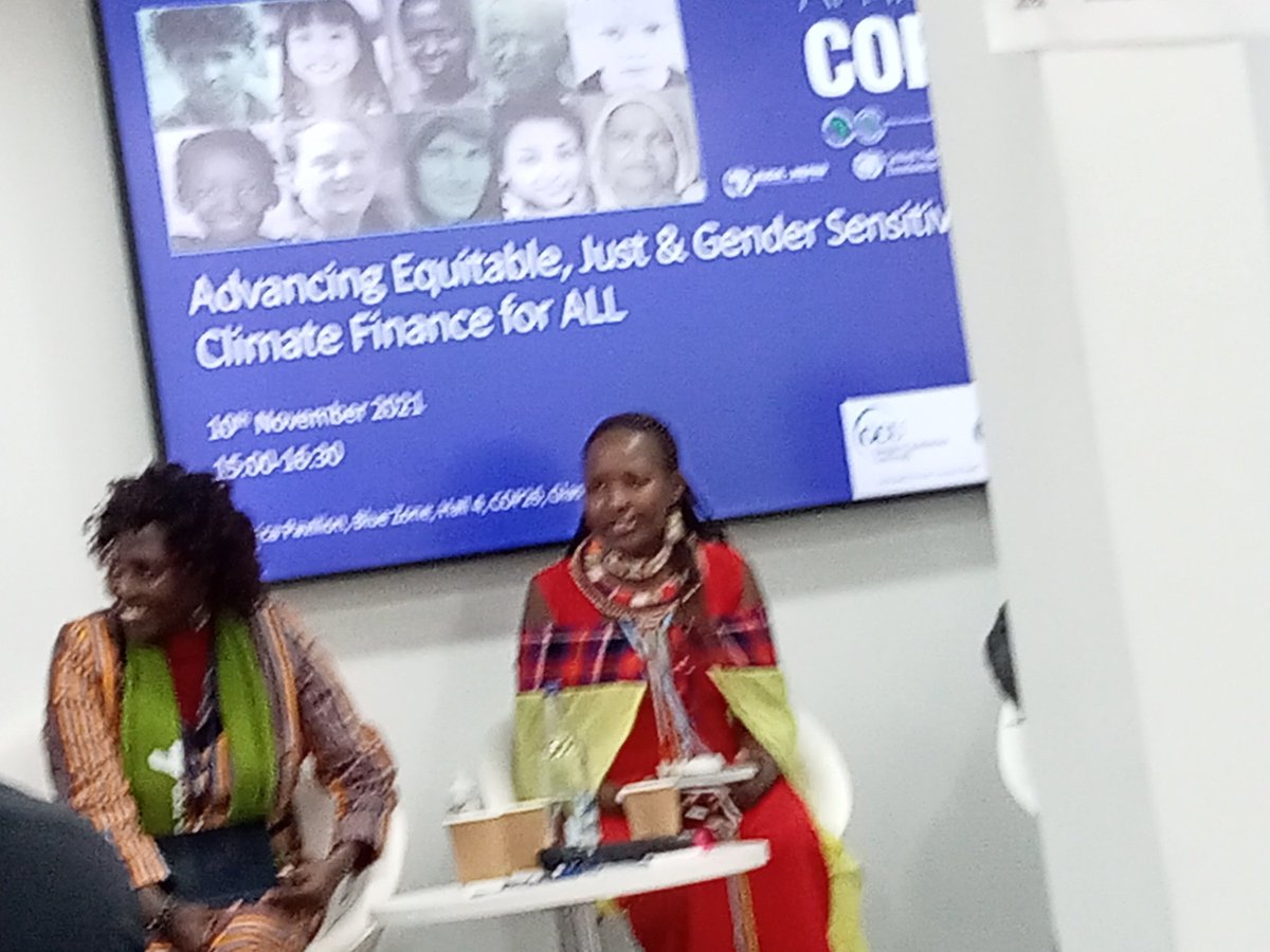 Bringing #Gender perspectives in #ClimateFinance...#Women are the most charged with building resilience at the community level