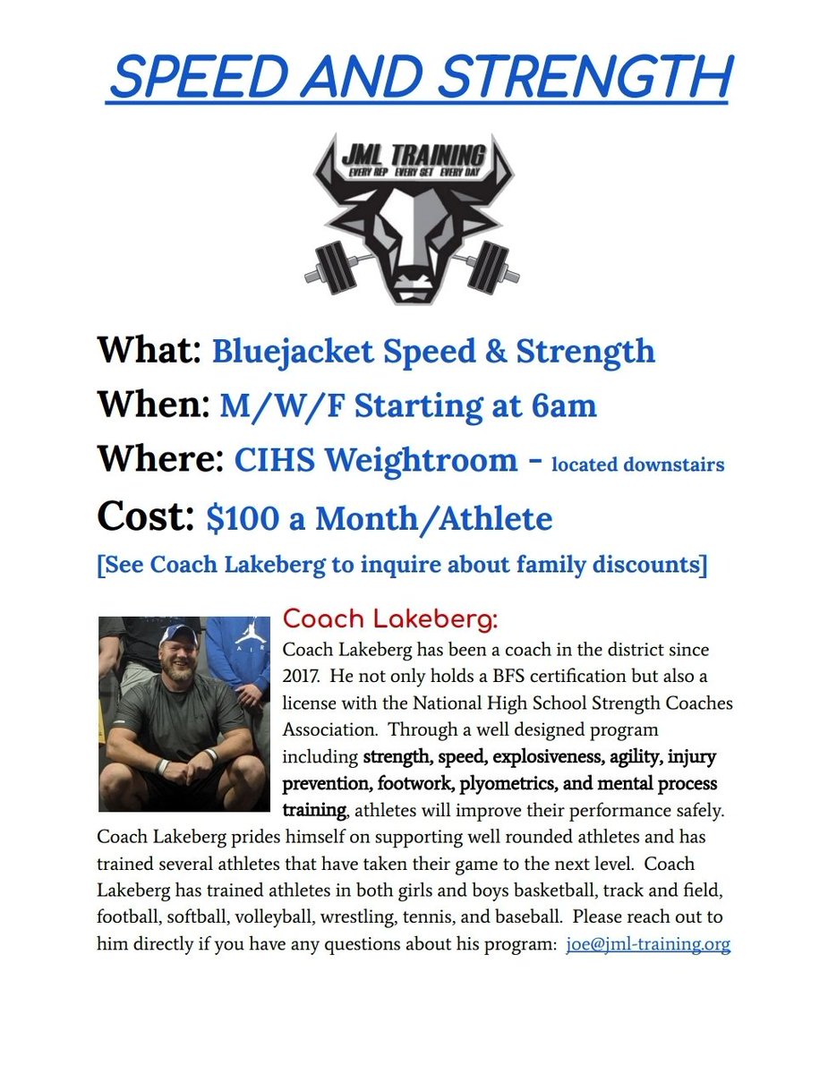 JML_Training's tweet image. Bluejacket Speed &amp;amp; Strength