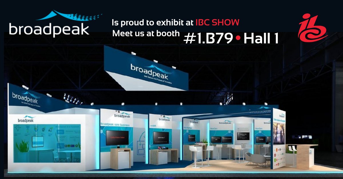 broadpeak's tweet photo. ▶️3 - 6 Dec. @Broadpeak will be in #Amsterdam for the @IBCShow 2021! Take a look at how our new "home" will look like🏠 We look forward to welcoming you! Book a meeting with us here 👇
https://t.co/qwsB10SBwl
#IBC2021 #IBCShow #ReadyToMeet @IBC365 https://t.co/n1UTR8VcPk