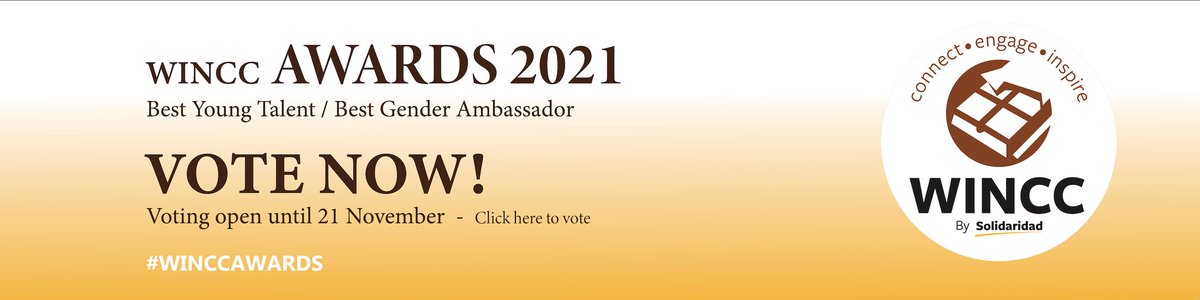 We celebrate women role models and gender ambassadors in cocoa &amp; chocolate! 
Nominate for the title of ‘Young Female Talent’ or ‘Best Gender Ambassador’ Vote today in our special WINCC Gender and Talent Awards 2021: lnkd.in/gvk8hMY3

#WINCCAWARDS  <a href="/WorldCocoa/">World Cocoa Foundation</a>