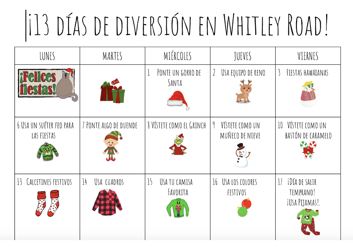 Winter is snow much fun at WRES! Come dressed like a snowman tomorrow!