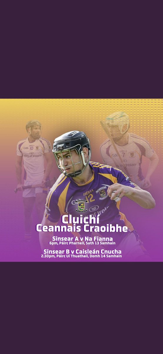 SSTParents's tweet photo. Wishing our friends in @KCrokesGAAClub the very best in this weekends Hurling Championship Final - Crokes Abú! https://t.co/HxQuFegmKy