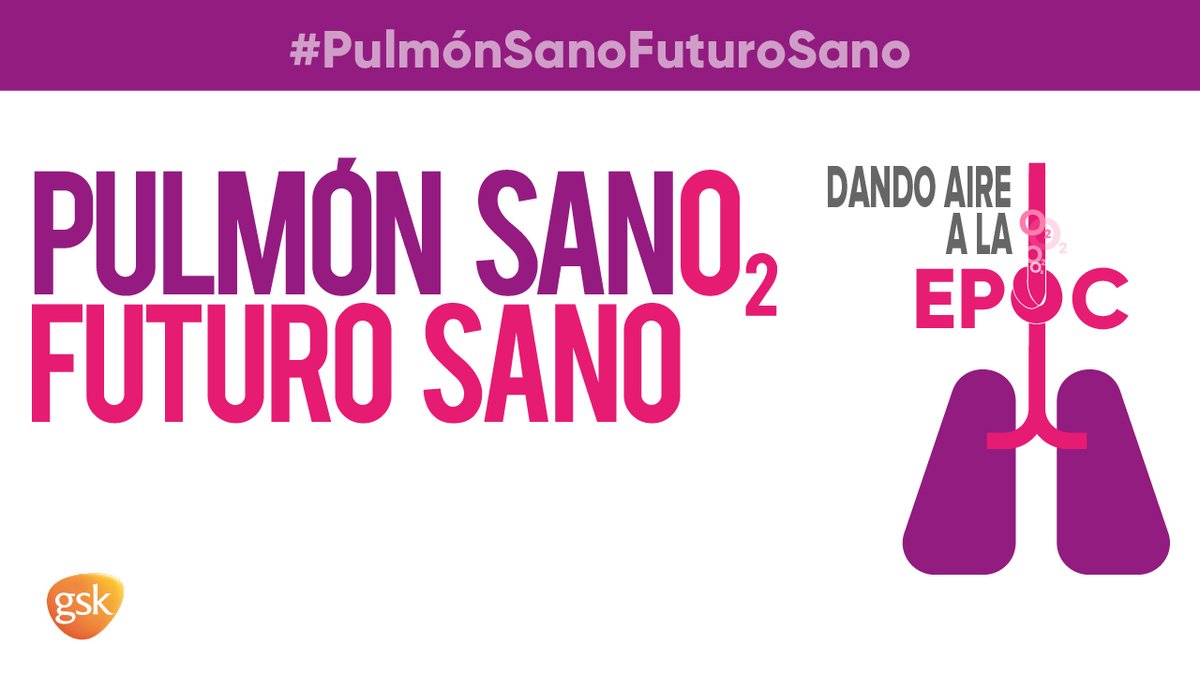 GSK_ES's tweet photo. Si le preguntas a tus pulmones qué vida les das, ¿qué responderían? Si no te dicen nada, es el momento de cuidar tu salud respiratoria dando aire a la #epoc. No te pierdas el webinar del #DíaMundialEpoc el 17 de noviembre a las 18:30h #PulmónSanoFuturoSano https://t.co/HrvlxK8BWx https://t.co/wktFyVBUES